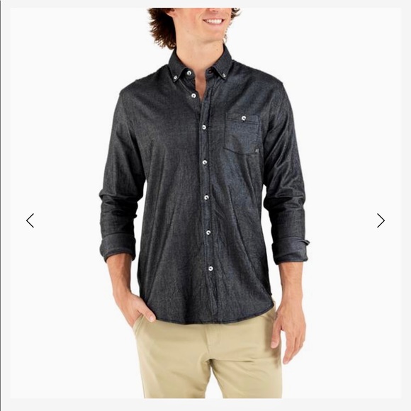 Free Fly Men’s Sullivan Button down NWT size M - Picture 2 of 4